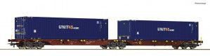 Gysev Cargo Double Container Carrying Wagon VI