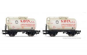 RENFE Savin SA 2 Axle Tank Wagon Set (2) IV