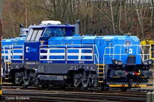 #P# CD Cargo Effishunter 1000 Blue Diesel Locomotive VI