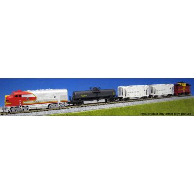 AT&SF EMD F7 Freight Train Pack (DCC-Fitted)