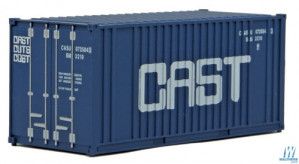 20' Container with Flat Panel CAST