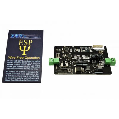 ESP Wireless DCC Receiver Unit
