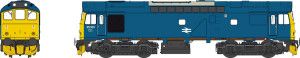 *Class 25/3 25301 BR Blue with Domino Headcodes