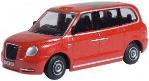 LEVC TX5 Taxi Tupelo Red