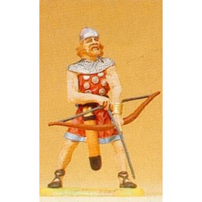 Archer Loading Bow and Arrow Figure