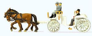 Horse Drawn Wedding Carriage (Open)