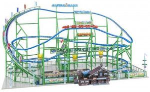 Alpina-Bahn Rollercoaster Fairground Kit with Motor VI