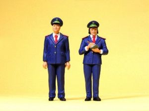 Chinese Railway Personnel (2) Figure Set