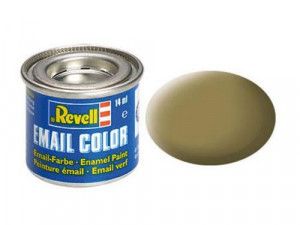 Enamel Paint 'Email' (14ml) Solid Matt Olive Brown RAL7008