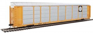 89' Tri-Level Enclosed Auto Carrier BNSF 303084
