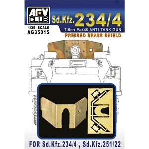 SdKfz 234/4 Pressed Brass Shield