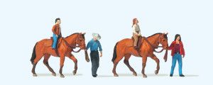 Horse Riding Lessons (6) Exclusive Figure Set