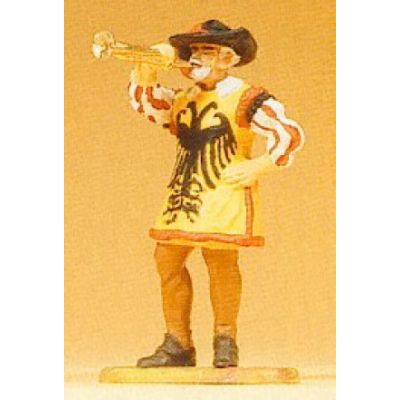 Mercenary Trumpeter Figure