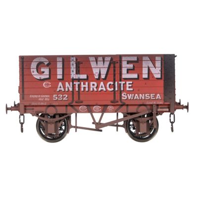 *7 Plank Wagon 9' Wheelbase Gilwen 532 Weathered