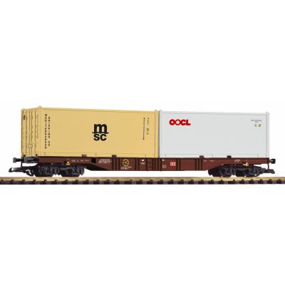 DBAG Bogie Flat Wagon w/2 x 20' Container Load III