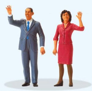 President Obama and the First Lady Figure Set