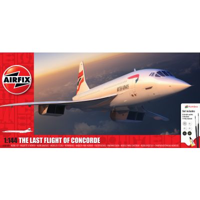 British Concorde Gift Set (1:144 Scale)