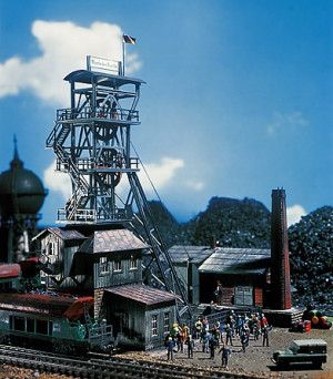 Marienschacht Coal Mine with Headgear I