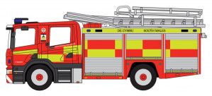 Scania Pump Ladder CP28 South Wales Fire & Rescue
