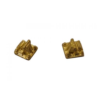 Legacy Models  20x Pre-Etched Sleepers 1.6mm (4mm scale) + 20 Brass Chairs
