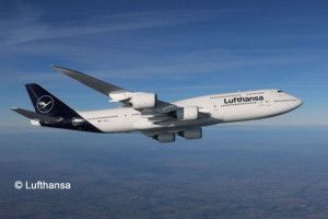 Boeing 747-8 Lufthansa New Livery (1:144 Scale)
