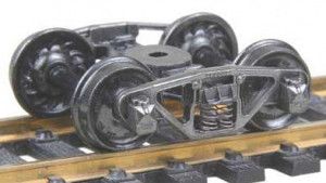 Freight Sprung Metal Axles Code 110 Wheels Vulcan (1pr)