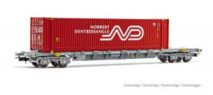 SNCF Sgss Norbert Dentressangle 45' Container Wagon V