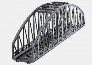 K Track Straight Arched Bridge 360mm