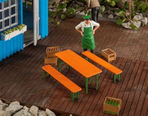 Beer Table and Benches Kit