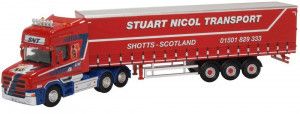 Scania T Cab Short Curtainside Stuart Nicol Transport