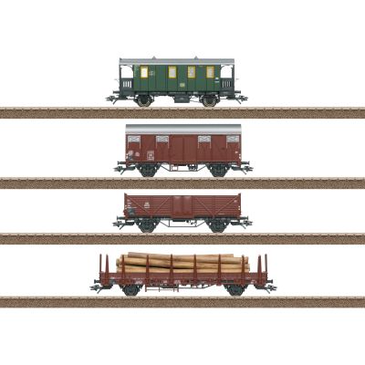 *DB Branch Line Freight Wagon Set (4) III