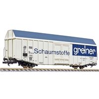 Large goods wagon, Hbks, DB, "Schaumstoffe Greinere", era IV (short version)