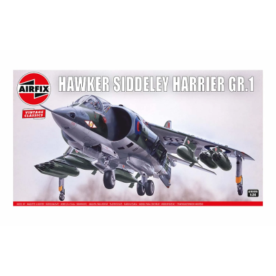 British Hawker Siddeley Harrier GR.1 (1:24 Scale)