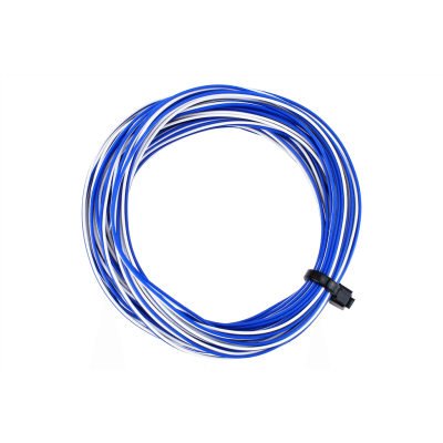 TWIN Wire Decoder Stranded 6m (32g) White/Blue