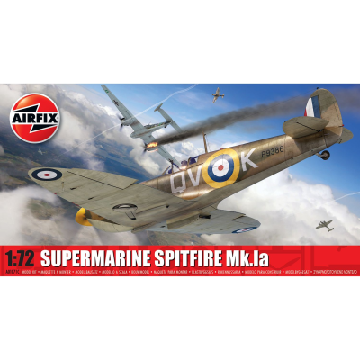 British Supermarine Spitfire Mk.Ia (1:72 Scale)