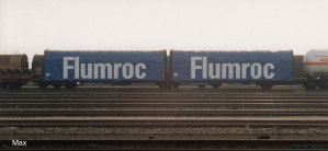 Flumroc 3 Axle Tarpaulin Wagon IV