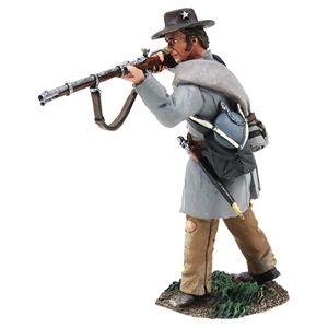 Confederate Infantry Texas Brigade Standing Firing _3