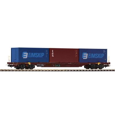 *Classic NS Sgnss Bogie Flat Wagon w/3xContainer Load VI