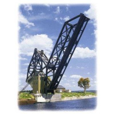 Operating Single Track Bascule Railroad Bridge Kit