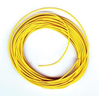 Electrical Wire, Yellow, 3 amp, 16 strand