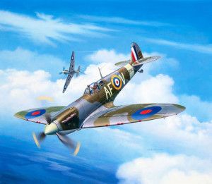 British Spitfire Mk.Iia (1:72 Scale)