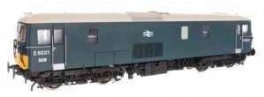 Class 73 E6031 BR Early Blue w/Double Arrows (DCC-Sound)
