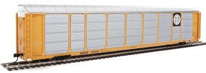 89' Tri-Level Enclosed Auto Carrier BNSF 303085