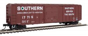 50' ACF Exterior Post Boxcar Southern Railway 17715