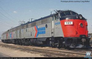 EMD FP7 Amtrak 114
