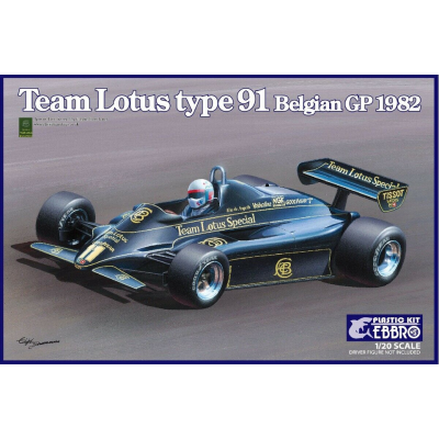 Lotus 91 (Belgium GP 1991)