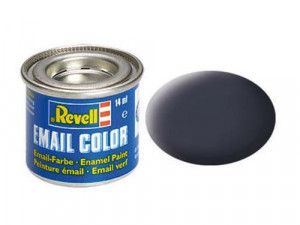 Enamel Paint 'Email' (14ml) Solid Matt Tank Grey RAL7024