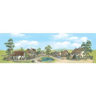 Village with Pond