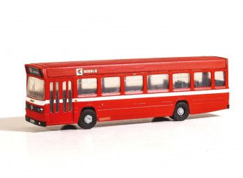 Vari-Kit Red Leyland National, single Decker Bus