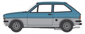 Ford Fiesta MkI Titan Blue/Strato Silver